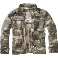 Brandit Tussenjas 'Britannia' donkerbeige / mokka / antraciet / kaki