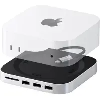 Satechi USB-C Mac Mini M4 Stand & Hub met SSD slot