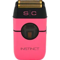 StyleCraft Instinct Metal Shaver - Professionele draadloze scheermachine met dubbele folie, intuïtieve koppelregeling en IN2-vectormotor in roze