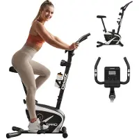Zipro Hometrainer Fiets Beat RS – Magnetische fitnessfiets met 6 kg vliegwiel – Stille hometrainer geschikt tot 120 kg – Hartslagmeting, bidonhouder