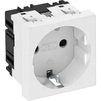 Obo Bettermann 6120008 Apparaatinzet Stopcontact (b x h x d) 45 x 45 x 42 mm 1 stuk(s) Wit