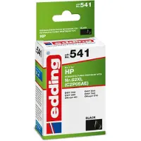 Edding 18-541 EDD-541, zwarte printerpatroon, compatibel met HP 62XL (C2P05AE)