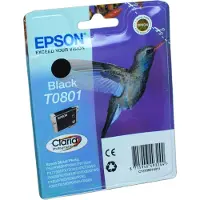 Epson T0801 Inktcartridge Zwart