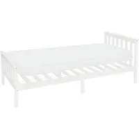 ML-Design Kinderbed Kelly | hout wit 206x98x80 cm kinderbedden | NADUVI