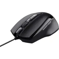 Trust Voca Comfort - Maus - Für Rechtshänder Muis USB Optisch Zwart 6 Toetsen 2400 dpi