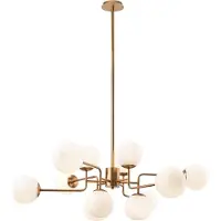 Maytoni MOD221-PL-12-G, 12 lampen, E14 fitting, IP20, wit