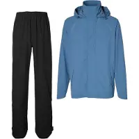 Basil Hoga Unisex Regenpak Blauw || Maat: L