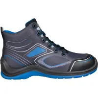 Safety Jogger Flow Mid S1P | Zwart/Blauw | Maat 35 - 5401033491592