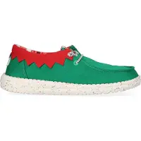HeyDude Instappers Heren Groen Synthetisch Size 43