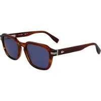 Lacoste Zonnebril L6046S N 52/20/145 Gestreept bruin Acetaat MAN L6046S N
