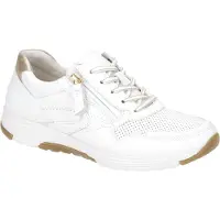 Gabor ROLLINGSOFT damesschoenen - sportieve veterschoenen, wit, casual, nieuw