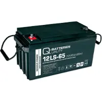 Quality-Batteries 12LS-65 LS 12V 65Ah AGM