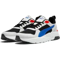 Puma Trinity 2 LT Unisex Sneakers - Black-Royal Sapphire-Feather Gray