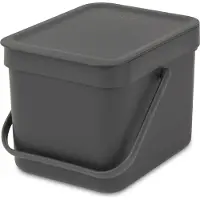 Brabantia Sort & Go 6 Liter Dark Grey