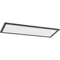 LINDBY Plafondlamp , Nelios, Zwart, Keuken, Kunststof, Modern