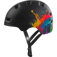 Crazy Safety Rampage Splash, fietshelm, zwart
