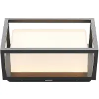 LUCANDE Buitenverlichting , Ilirian, Zwart, Balkon, Aluminium, Modern