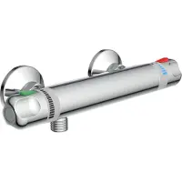 Schutte Vinea Thermostatische Douchekraan - 150 mm Hartafstand - Chroom