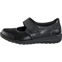 Solidus 29503 Bandschoenen | Maat 7.5 Dames Zwart
