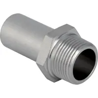 Geberit Mapress Übergang Edelstahl 18x1/2 Nippel/Nippel