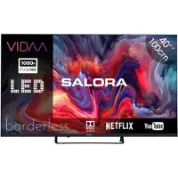 Salora FOD40TV - Smart TV - 40 inch Full HD - VIDAA - Borderless design (2025)