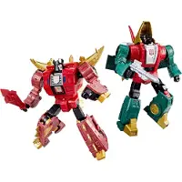 Hasbro Transformers Age of the Primes Leader Class Action Figure G2 Universe Dinobots Snarl & Slug 19 cm Action Figuur