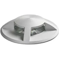 LUCANDE LED grondspot inbouwlamp Anina van aluminium, alu / grijs / zink, Aluminium, Modern, LED inbouwspot
