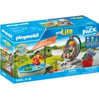 Playmobil 71476 StarterPack Mom and Child with Hanging Chair. My Life. 29 pieces. Ages 4+