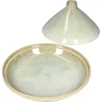 MamboCat Tajine lichtgroen met deksel van aardewerk - 24304309