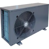 Ubbink Heatermax Inverter 20 zwembadwarmtepomp - R32 koelgas - titanium warmtewisselaar