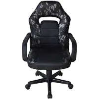 Vdd Gaming stoel Thomas junior - bureaustoel - in hoogte verstelbaar - camouflage design