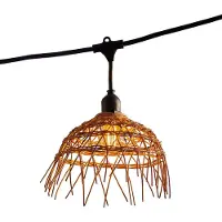 Lumisky Verlichtingstouw voor buiten, 10 meter, met 20 LED filamentlampen (E27), warm wit, model HAW