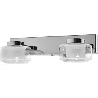 Ledvance ORBIS wand- en plafondlamp met LED, chroom, 11W, 700lm, 3000/4000K, kleurtemperatuur instelbaar via wandschakelaar (koudwit/warmwit), IP44 bescherming tegen vreemde voorwerpen en spatwater