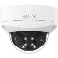 Reolink Duo 2V PoE, 4K 8MP bewakingscamera met dubbele lens (180°), PoE-aansluiting, IK10 vandalismebestendig, intelligente detectie, nachtzicht met spotlicht, tweewegs audio, IP67 waterdicht