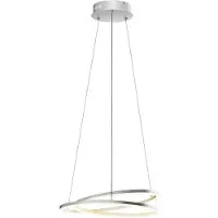 LINDBY Hanglampe , Davian, dimbare, Metallic, Woonkamer, Aluminium, Modern