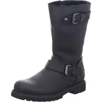Panama jack Laars Women Fergie Igloo B1 Gevet leer Black-Schoenmaat 40