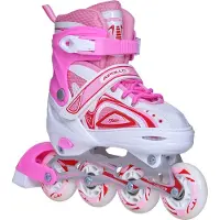 Apollo Inline skates Super Blades (Wit/roze, S (31-34))