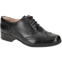 Clarks Hamble Oak Zwarte Leren Schoenen