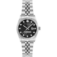Philipp Plein Watches Analoog horloge zwart / zilver