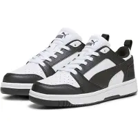 Puma Sneakers 'Rebound V6' zwart / wit