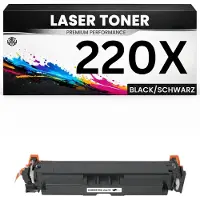 PrintAbout Toner 220X (W2200X) Zwart Hoge capaciteit geschikt voor HP