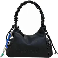Desigual Schoudertas 'Half Logo Montville' zwart