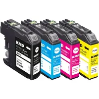 KMP Inktcartridge vervangt Brother LC-223BK, LC-223C, LC-223M, LC223Y Compatibel Combipack Zwart, Cyaan, Magenta, Geel B62VX 1529,4005