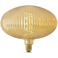 Calex Pulse Lille LED Lamp - E27 - Filament Lichtbron - Warm Wit Licht - Amber