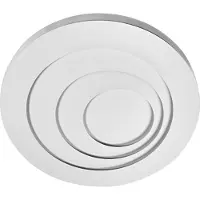 Osram LED-plafondlamp ORBIS SPIRAL ROUND, wit / opaal, Woon-/ Eetkamer, metaal, Modern, LED plafondlamp