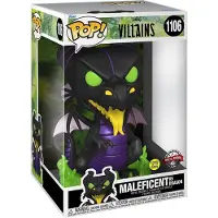 Funko POP! Funko Sleeping Beauty - Villains Super Sized Jumbo POP! Maleficent As Dragon 25 cm Verzamelfiguur - Multicolours