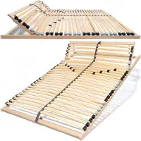 Coemo lattenbodem met verstelbaar hoofdeinde - 120 x 190 cm bedbodem met 26 latten, 7 zones, instelbare hardheid - voor alle matrastypes | slaapvormen