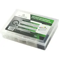 Quadrios LED-assortiment Rood, Groen, Geel, Blauw, Koud-wit, Warm-wit 5 mm 20 mA 3.0 V