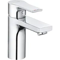 Kludi Zenta SL - Wastafelkraan met Push-Open afvoergarnituur, chroom 482980565