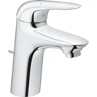 GROHE Waschtisch-Hebelmischer Eurostyle S-Size, Hebel geschlossen, verchromt